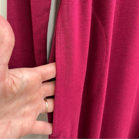 Bryn Walker Philippa Jersey Stretch Long Sleeve Maxi Lagenlook Lantern Dress - Picture 5 of 12